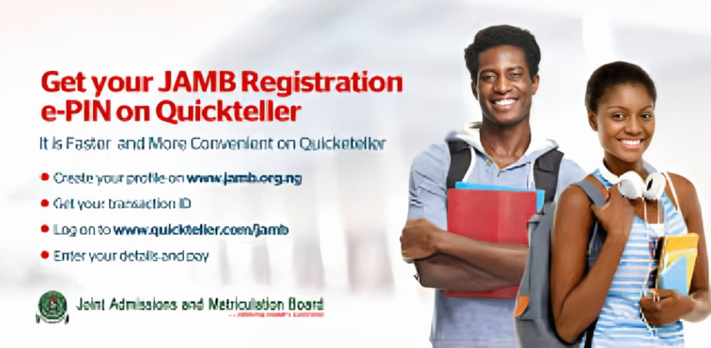 How to Register for JAMB 2026/2027