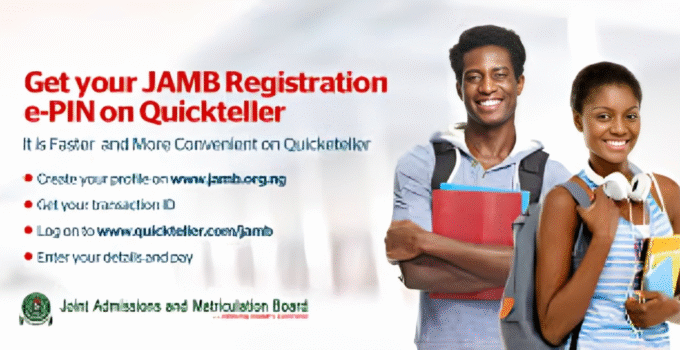 How to Register for JAMB 2026/2027