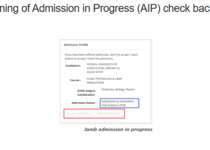 Meaning of Admission In Progress & Not Admitted On JAMB CAPS