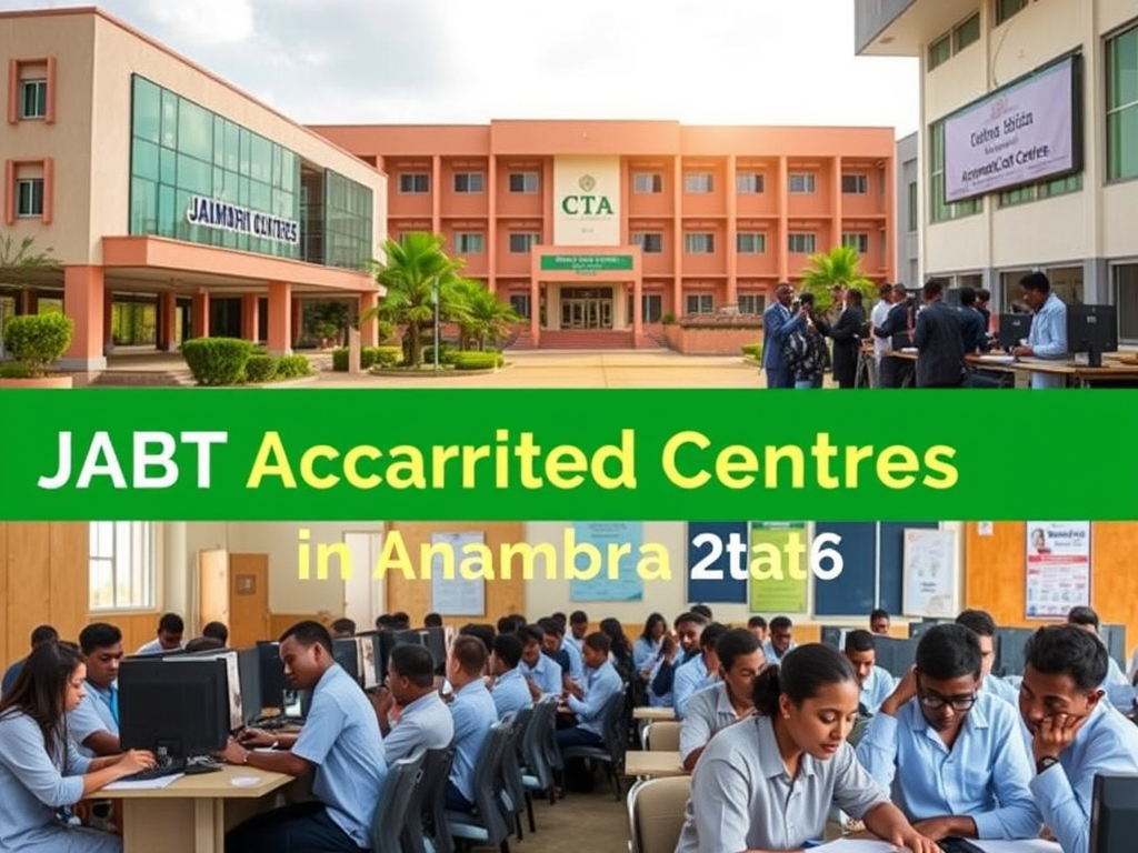 30 JAMB CBT Accredited Centres in Anambra State 2026