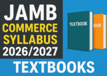 JAMB Commerce Syllabus 2026/2027 & Textbooks