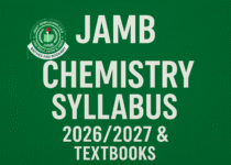 JAMB Chemistry Syllabus 2026/2027 & Textbooks